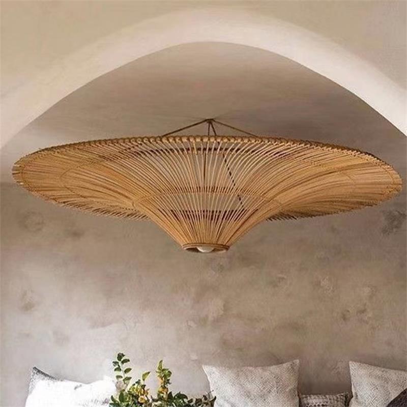 Luminaire Rattan Pendant Light