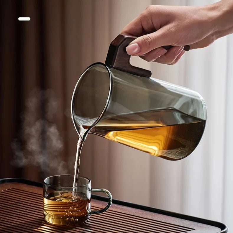 Magical One-Key Brewing Teapot