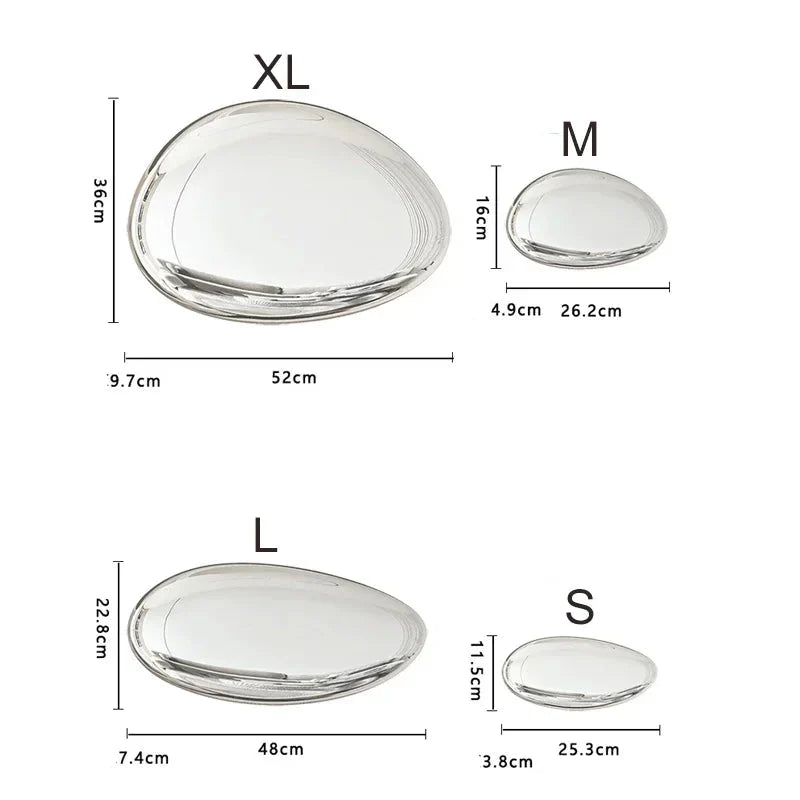 Modern Imitation Stainless Steel Wall & Pendant Decor