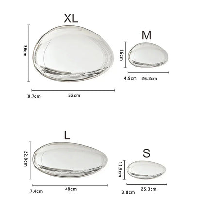 Modern Imitation Stainless Steel Wall & Pendant Decor