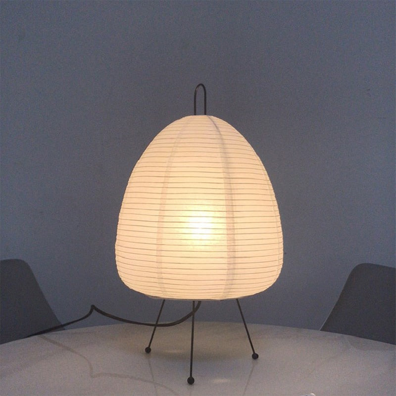 Japanese Rice Paper Table Lamp