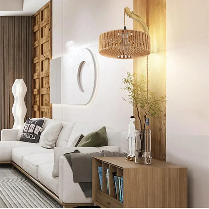 Plafonnier tissé SolHalo