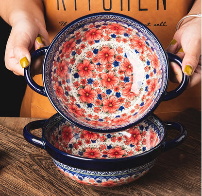 Cherry Blossom Ceramic Bowls