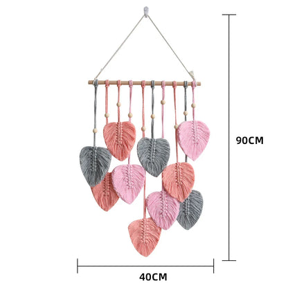 Leaf Macrame Wall Hanging