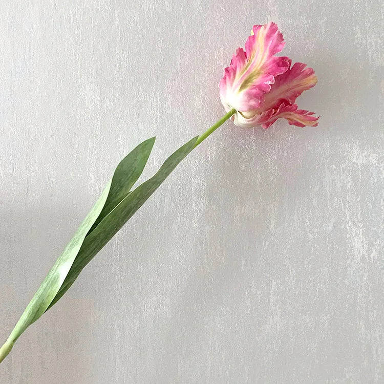 Fiore artificiale del ramo del tulipano del pappagallo