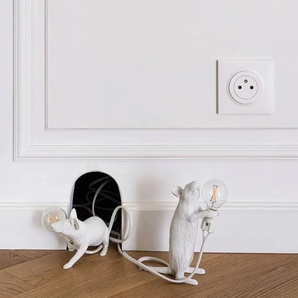 Lampe de table LED Nordic Mouse