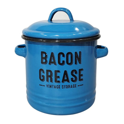 Pots de stockage de graisse de bacon