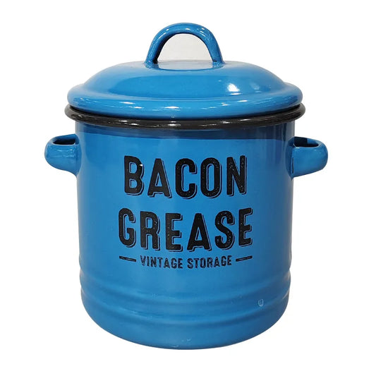 Pots de stockage de graisse de bacon