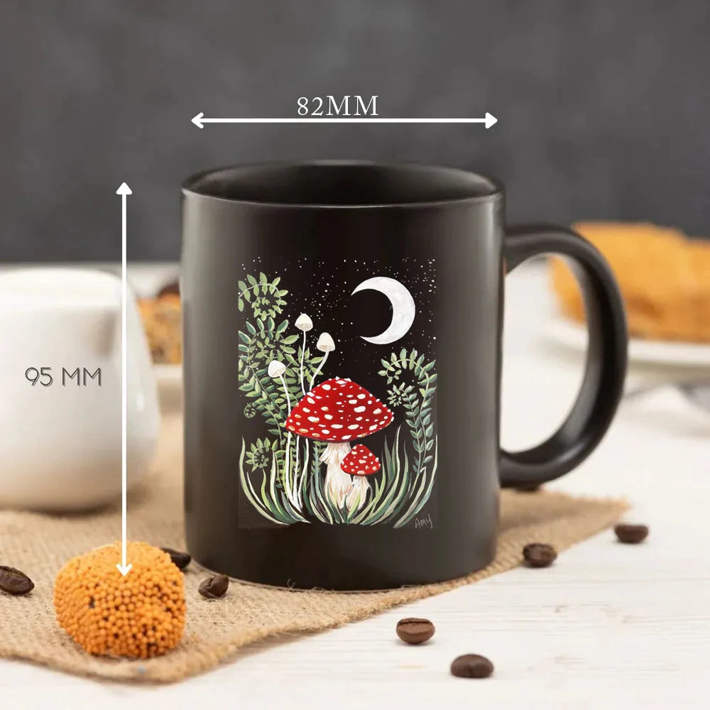 Magical Mushrooms Night Mug