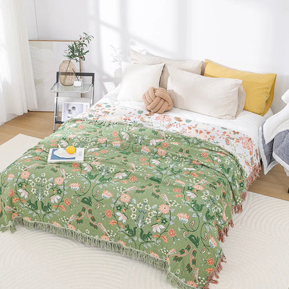 Meadow Bloom Throw Blanket