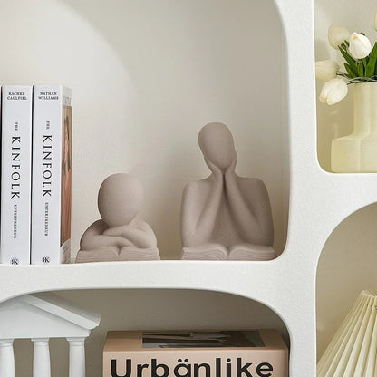 Modern Book Lover Desk Ornament