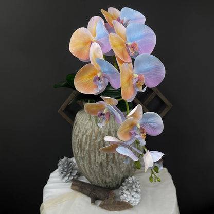 Fiori di orchidea colorati artificiali