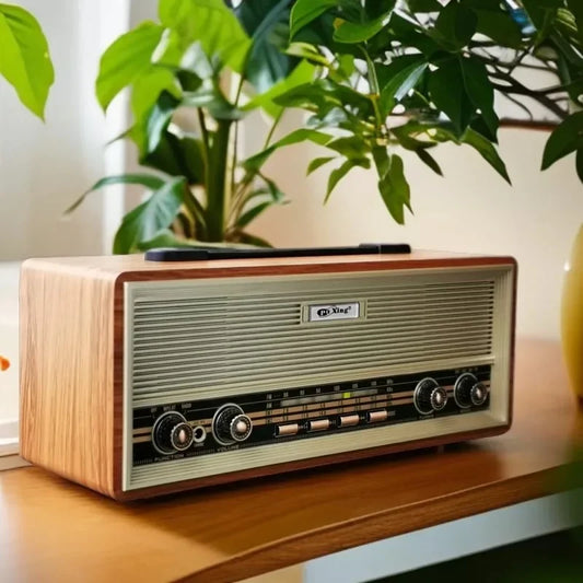 Vintage Wooden Bluetooth Speaker