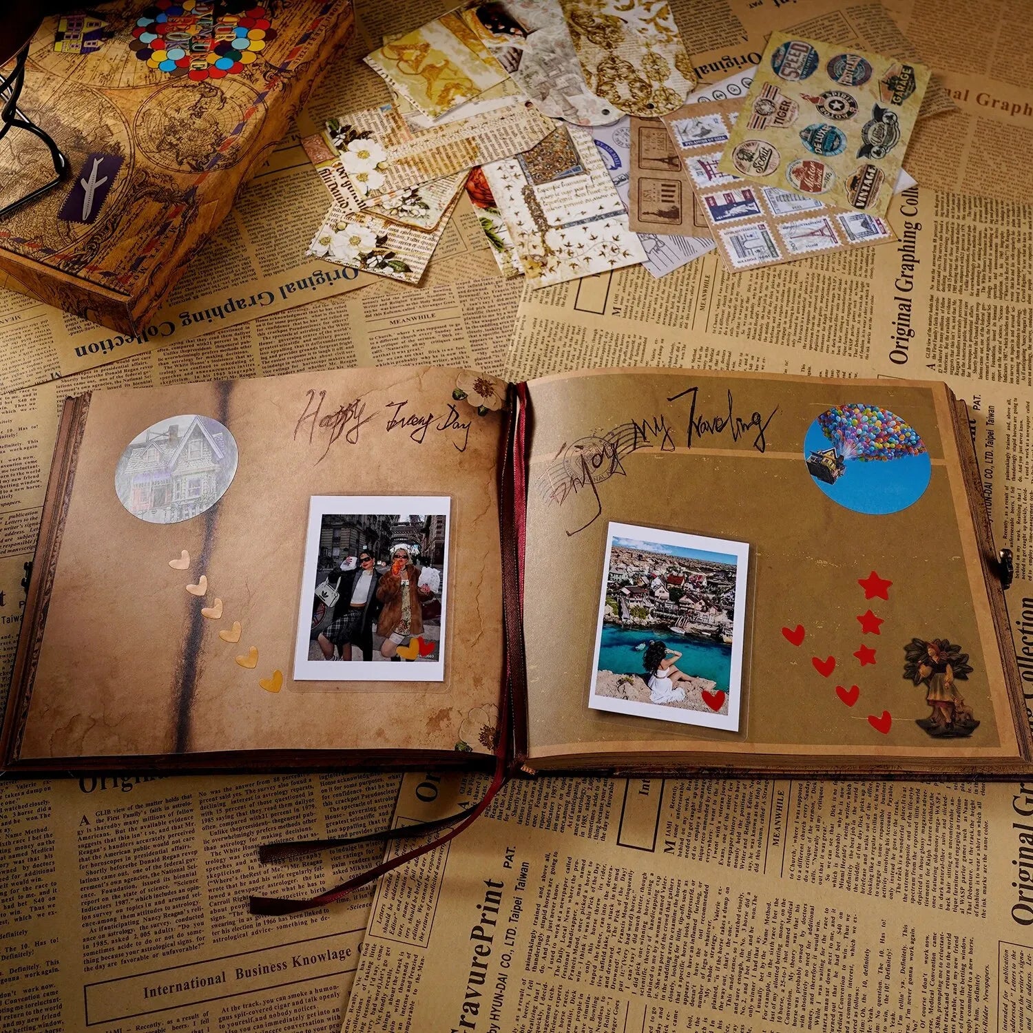 Our Adventure Book Scrapbook