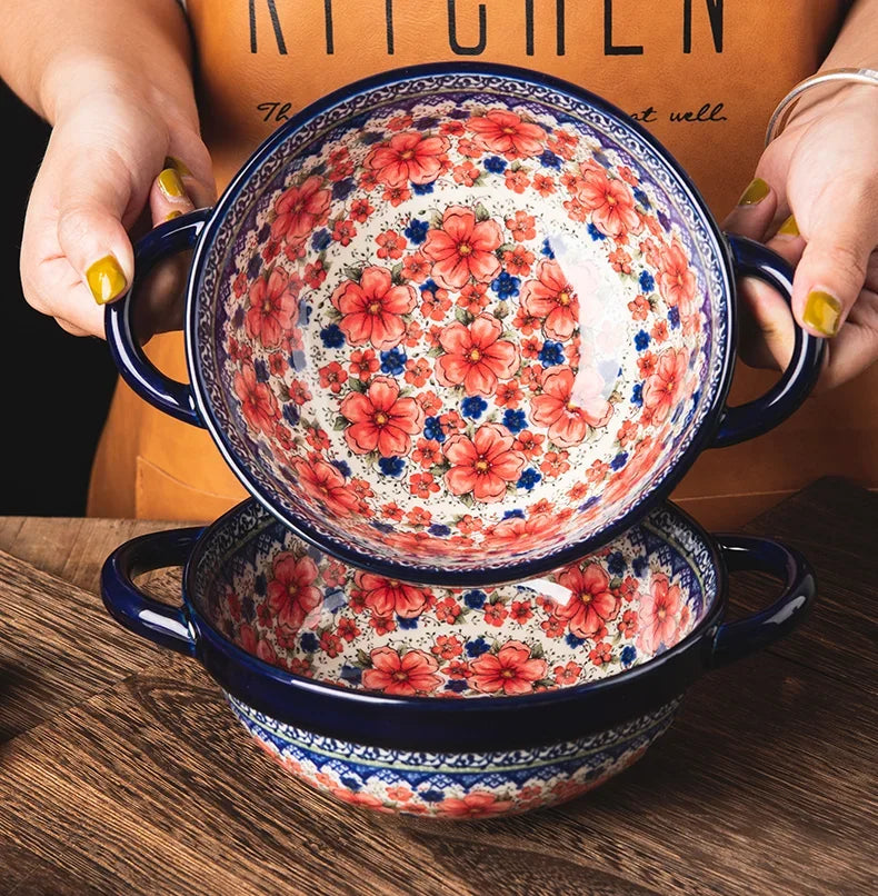 Cherry Blossom Ceramic Bowls