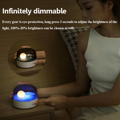 Moon Landscape Bluetooth Speaker & Night Light
