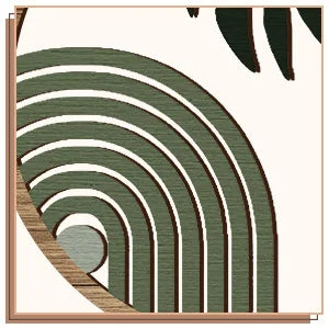 Golden Horizon Wall Art Collection (4pcs)