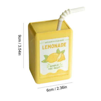 Pot de fleurs en forme de boîte à jus