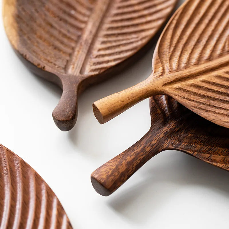 Leaf Shape Fruit Plate