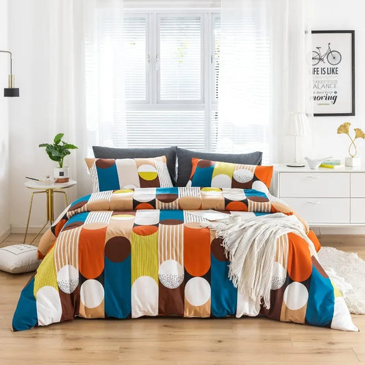 Colorful Circle Duvet Cover Set