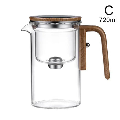 Misty Glass Infuser Teapot