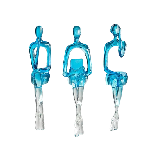 Abstract Essence Bookshelf Sculpture