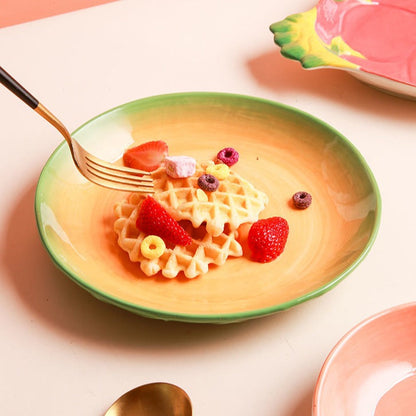 Fruit Shaped Ceramic Plates