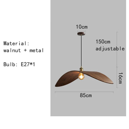 Möwe Holz Pendelleuchte