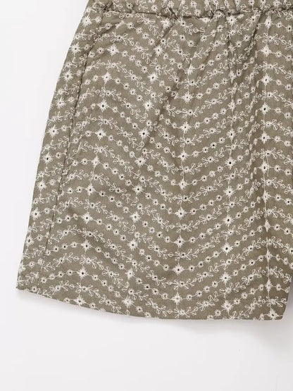 BloomEase Elastic Waist Shorts