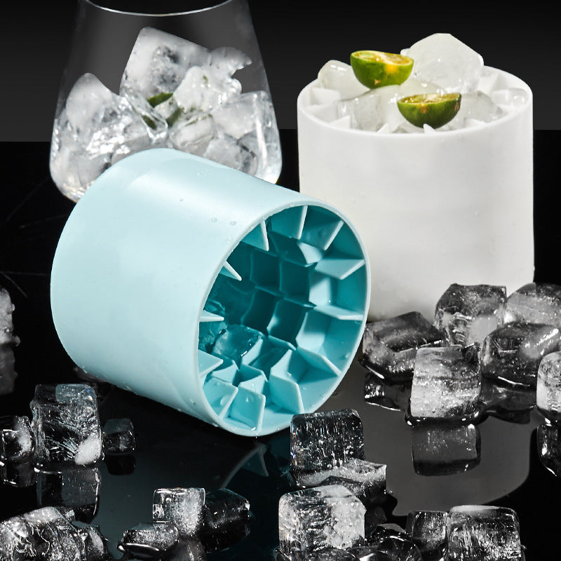 Cylinder Silicone Ice Cube Mold