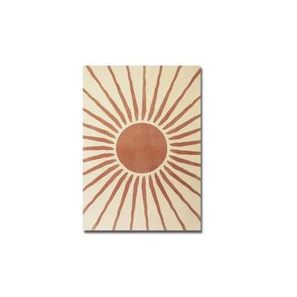 Boho Eclipse Canvas Wall Art