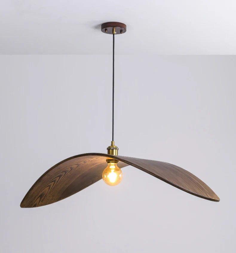 Möwe Holz Pendelleuchte