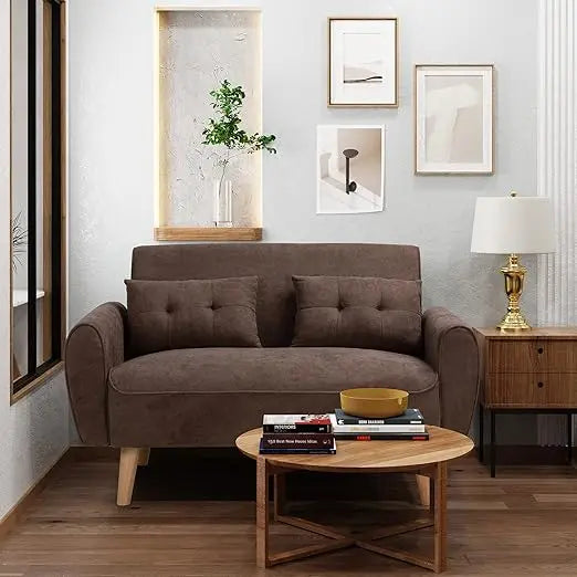 47" Modern Loveseat Couch Sofa