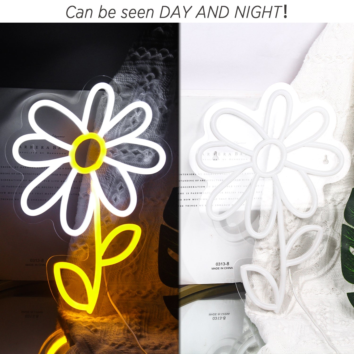 Cute Daisy Neon Light