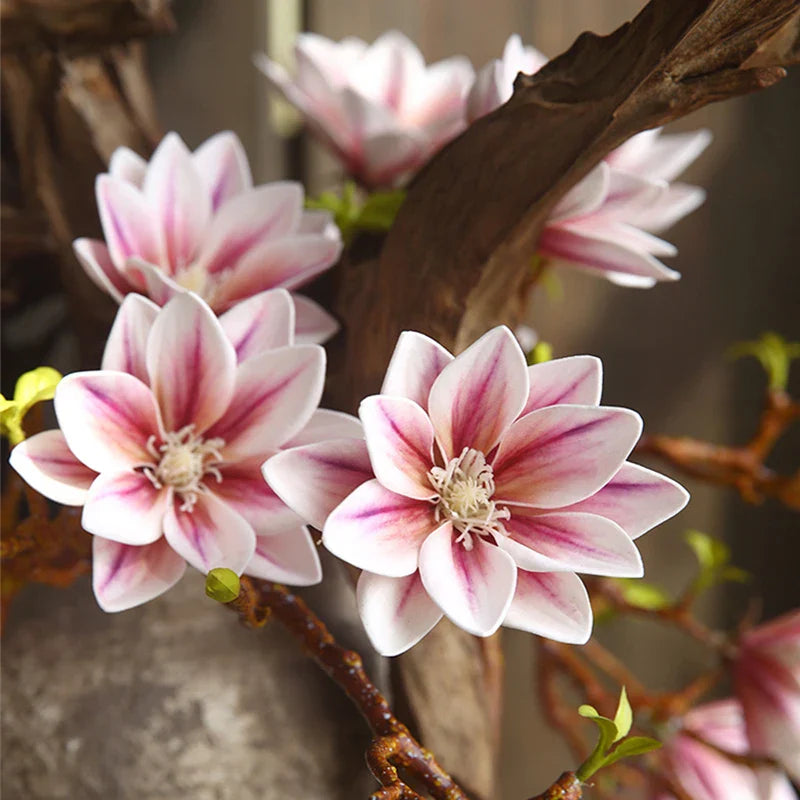 Fleurs de magnolia artificielles