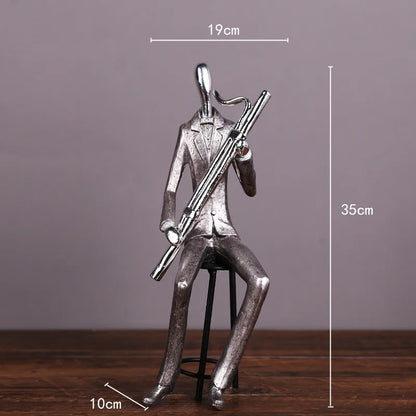 Jazz Band Home Decor Sculpture