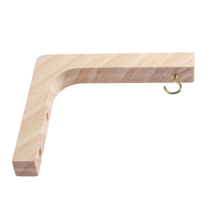 Natural Wood Hanging Bracket