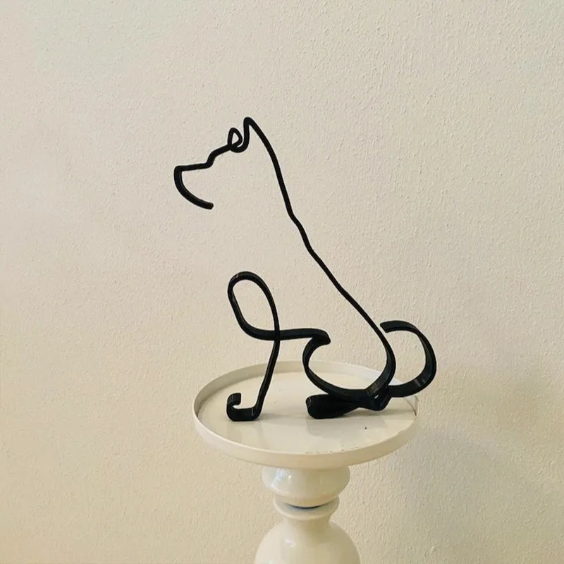 Decorative Metal Animal Sculpture