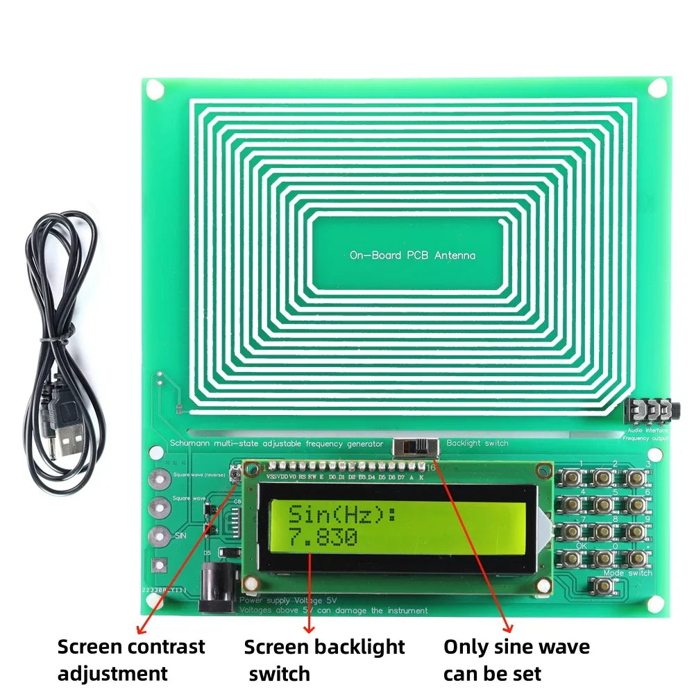 Gerador de ondas de frequência de ressonância Schumann