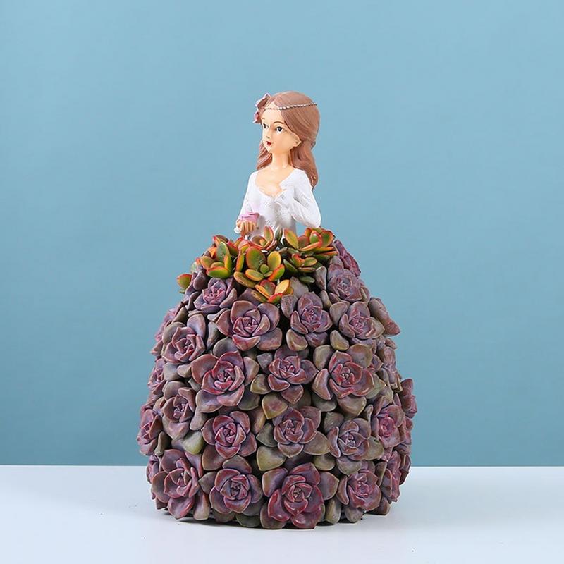 Cute Princess Skirt Succulent Planters