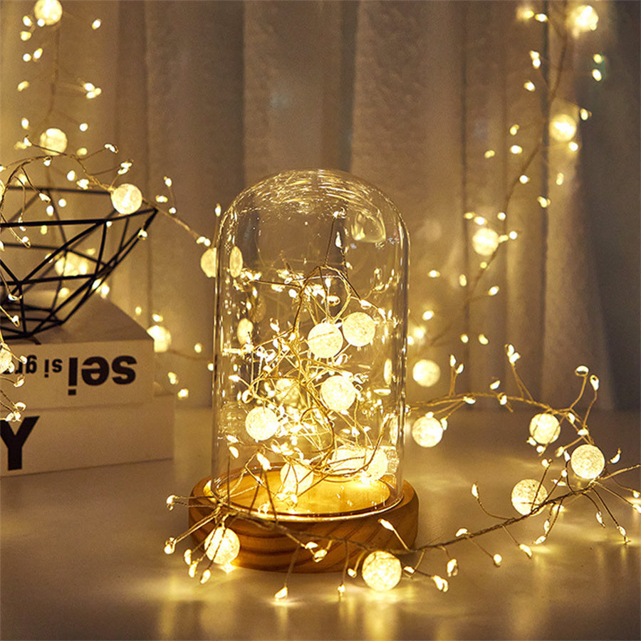 Firecracker Fairy Twinkle Cluster String Light