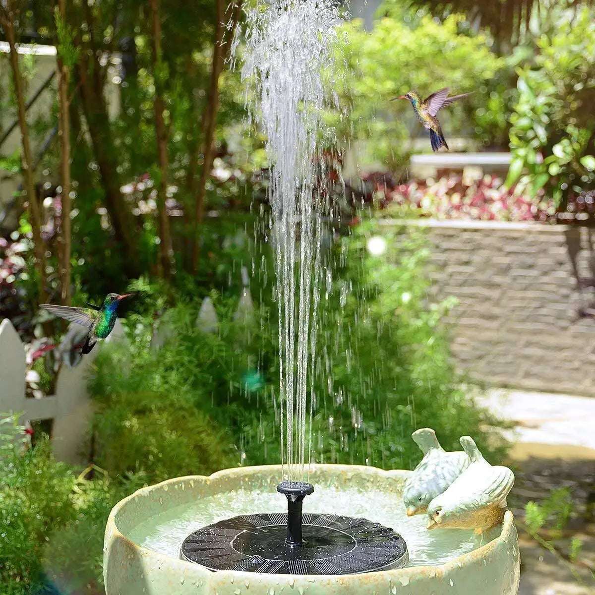 Mini Solar Floating Water Fountain