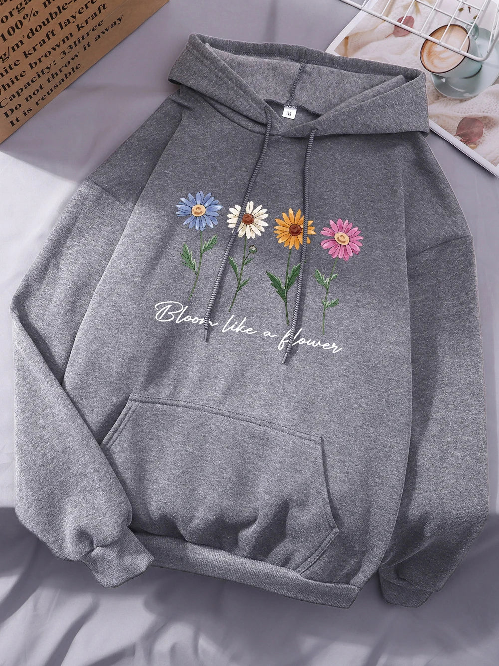 Bloom Like A Flower Hoodie