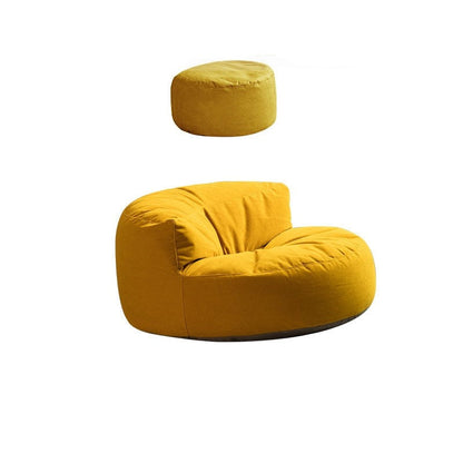 Chenille Bean Bag Pouf Chair Set