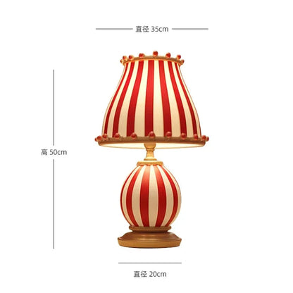 Circus Inspired LED Table Lamp