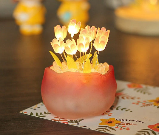 DIY Eternal Tulip Night Light