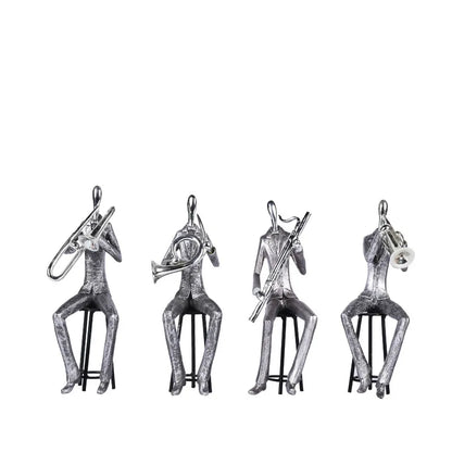 Jazz Band Home Decor Sculpture