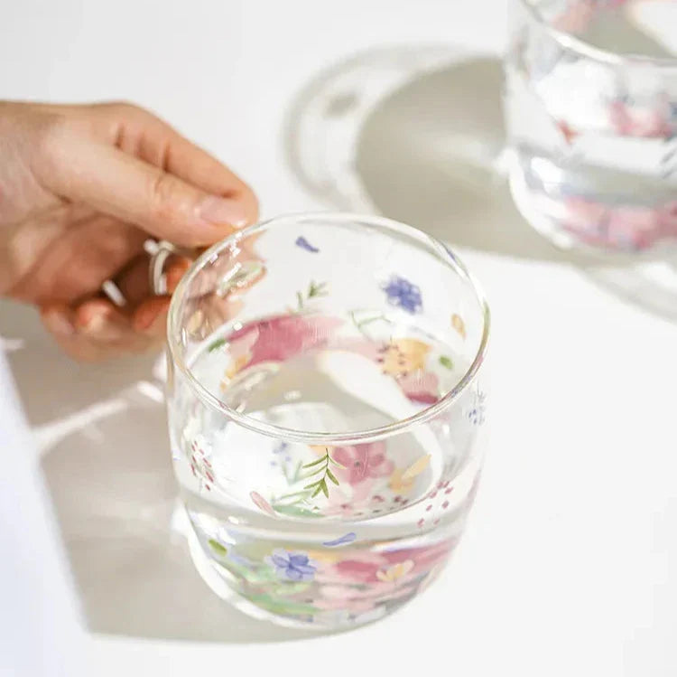 Tasse en verre Meadow Blossom