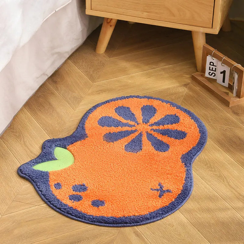 Fruit Shape Tufted Bath Mat