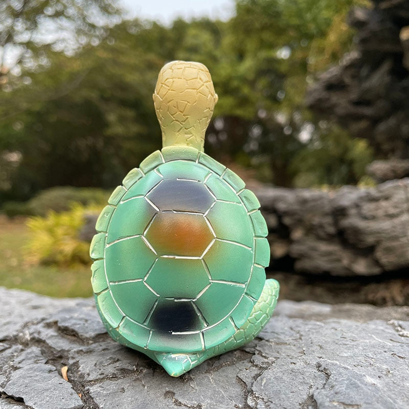 Meditating Sea Turtle Statue